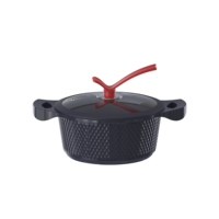 Set Peralatan Masak Anti Lengket 18 Buah dari Aluminium Die-Cast dengan Gagang Bakelite Bersertifikasi FDA LFGB