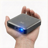 Mini projecteur DLP Full HD 1080P 4K pour films, extérieur, rechargeable, cinéma maison, Smart TV, réunions, 15000 mAh, format poche