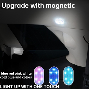 Đèn <span class=keywords><strong>LED</strong></span> Cảm Biến Nội Thất Ô Tô Đèn Ban Đêm Cảm Ứng Không Dây Đèn Trần Nóc Ô Tô Không Dây - Product Image 4