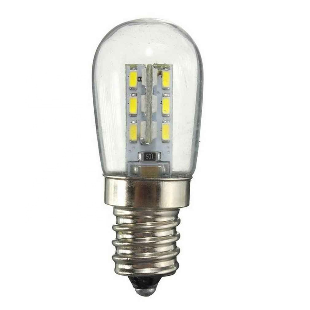 Ac220/ac110vled лампы E12 E14 Smd 24 Led высокая яркость стеклянный абажур чистый белый/теплый белый/розовый/фиолетовый для швейная машина холодильной камеры
