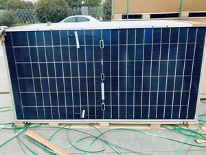 Meilleurs paquets de <span class=keywords><strong>lunettes</strong></span> solaires Pv double verre panneau solaire bifacial 200w 270W 280W chargeur panneau solaire pliable demi-cellule - Product Image 3