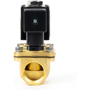 U.S. Solid 3/4 in Brass Solenoid 12V DC Normally Closed With <b>Seal</b> for Water Control USS-01002 General Purpose Soleno - Product Image 3