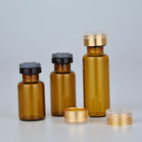 InjexMed - Frasco de Vidrio de Alta Gama de 3 ml, Borosilicato Neutro, para el Cuidado Corporal, Esencia Intensiva para la Piel, Envase para Suero