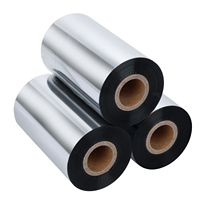 Pita Transfer termal pita kode batang resin Enhanced lilin kompatibel untuk Zebra Tsc Argox Godex
