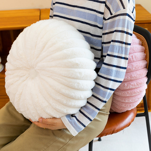 Cuscino Pouf Rotondo in Morbido Peluche, Resistente allo Sfaldamento, per Divano, Ufficio, Auto, Decorazione Casa - Product Image 5