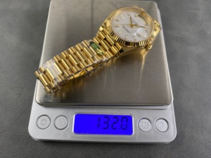 Reloj de Alta Calidad, Resistente al Agua, 40 mm, Fábrica ARF, Acero 904L, Movimiento 3255, Dorado Luminoso, Esfera de Nácar, Reloj de Buceo - Product Image 6