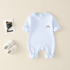 Nouvelle collection Printemps-Automne 2022 : Combinaison bébé à manches longues pour nouveau-né - Product Image 3