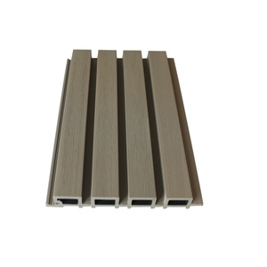 Revêtement mural en bois écologique, panneau mural WPC, panneaux de bardage de haute qualité, élégants, résistants à l'<span class=keywords><strong>humidité</strong></span>, revêtement mural moderne - Product Image 5
