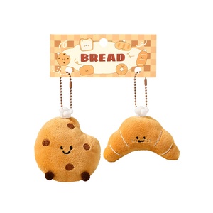 Sang Trọng <span class=keywords><strong>Keychain</strong></span> Xác Thực Nhỏ Kết Hợp Bánh Mì Búp Bê Mặt Dây Chuyền Sinh Viên Ba Lô Trang Trí Và Quà Tặng Bán Buôn Sang Trọng Móc Khóa - Product Image 5