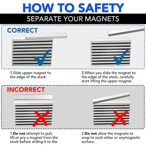 N52 <span class=keywords><strong>neodymium</strong></span> נדיר-כדור הארץ 33 מגנטים כדור רגל 60 x10 x5mm בר חזק מגנטים עם משטח טיפול חבילת <span class=keywords><strong>30</strong></span> - Product Image 5