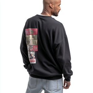 Suéter Retro con estampado de <span class=keywords><strong>película</strong></span> de terror para hombre, jersey de disfraz de Halloween transpirable de acrílico suave para invierno - Product Image 6