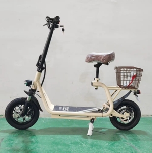 Scooter Eléctrico Plegable de 36V10AH para Adultos, Dos Ruedas de 12 Pulgadas, Scooter Eléctrico Autoequilibrado con Asiento, Bicicleta Eléctrica Urbana - Product Image 3