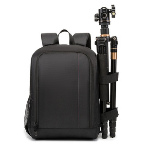 Large Capacity Digital Camera <b>Backpack</b> Waterproof Outdoor Camera Bag Rain Cover Photography Portable Tripod Holder Camera case - Product Image 3