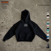 Fabricant de sweats à capuche surdimensionnés personnalisés à impression rapide, en coton lourd, style streetwear vintage, vêtements de créateur