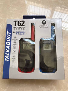 Radio bidirectionnelle <span class=keywords><strong>Motorola</strong></span> Talkabout T62, porté<span class=keywords><strong>e</strong></span> de 8 km, pour le camping en plein air, la randonné<span class=keywords><strong>e</strong></span>, le cyclisme - Product Image 2