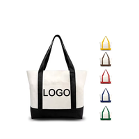 Sympathybag sac à provisions réutilisable pliable personnalisé en toile de coton vierge de haute qualité avec logo