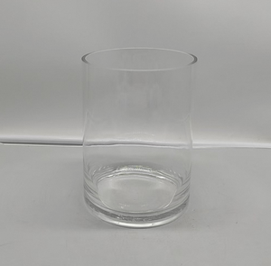 Hand Blown Clear Crystal Slim Tall Glass Vase Modern Home Living Room Wedding Decorative Centerpiece - Product Image 2