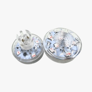 Hội chợ Cabochon đèn phẳng E14 110vots 127V <span class=keywords><strong>LED</strong></span> bóng đèn RGB tự động pixel Puck không thấm nước IP65 Carnival đi xe đèn - Product Image 4