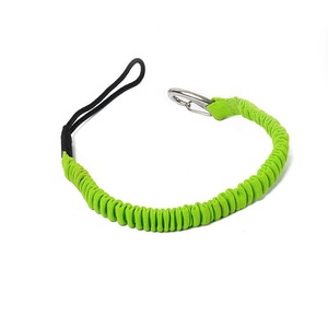 Aluminum Screws Locks Climbing Hook Elastic Waterproof Fall protection Tool Safety Lanyard
