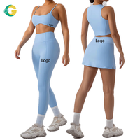 Set Yoga Seamless 7 Potong Wanita 2026, Pinggang Tinggi, Cepat Kering, Pakaian Olahraga, Atasan Legging, Pakaian Lari, Pakaian Aktif, Pakaian Olahraga Ketat