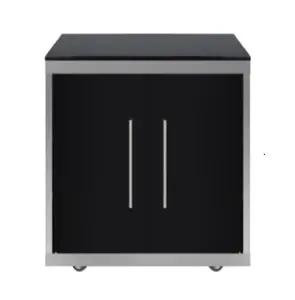 Siyah açık modüler mobilya dolap Modern ucuz fiyat paslanmaz çelik mutfak dolabı