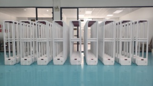 Supermercado sistema antirrobo <span class=keywords><strong>detector</strong></span> antirrobo 58kHz frecuencia jammers merchandising alarma puerta - Product Image 5