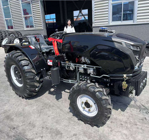 Tractor Agrícola Compacto 4x4 Negro 804 con Transmisión por Engranajes, Maquinaria Agrícola de Alta Productividad - Product Image 5