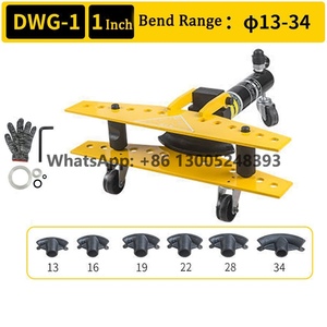 中国制造1 "2" 3 "4" 5 "手动电动泵DWG辊式分体液压金属弯管机弯管机 - Product Image 3