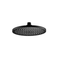 Pommeau de douche pluie de 9 pouces de haute qualité à jet supérieur, accessoires de salle de bain en ABS pour appartements et hôtels