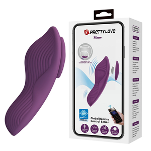 Vibrador Erótico <span class=keywords><strong>de</strong></span> Silicona para Parejas PRETTY LOVE con 10 Funciones <span class=keywords><strong>de</strong></span> Vibración, Control Remoto por Aplicación Móvil, Recargable por USB - Product Image 1