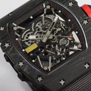 2026 Bestselling 35-02 High-Quality Men's Mechanical <b>Watch</b>, Luxury Fashion Hollow <b>Watch</b> with Carbon Fiber and Sapphire Crystal - Product Image 5