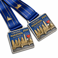 Médailles d'usine personnalisées avec logo 3D Or Argent Bronze Arts Martiaux Médailles Métalliques Récompenses Sportives Médailles Personnalisées de Championnat de Boxe