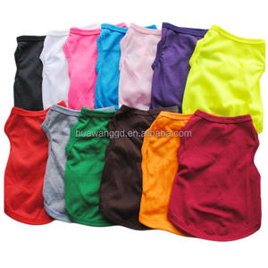 Comfortabel Dun En Ademend Vest Voor Kleine Honden Teddyberen, Kleine Rassen, Effen Lege Tank Top Tshirt Pet Kleding Fit - Product Image 4