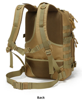 Sac de chasse imperméable à l'eau Oxford 900D, sac à dos de randonnée et de camping, 45L, tactique, Molle, multicolores
