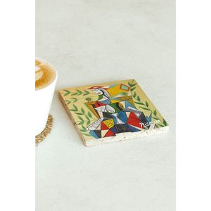 Ensemble de sous-verres en pierre unique de la série Picasso 1 pour usage promotionnel - Product Image 2