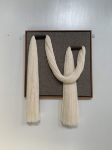 Decoración de Pared de Macramé con Borla Individual y Marco, Hecho a Medida, Decoración Colgante para el Hogar, para Sala de Estar, Boda - Product Image 3