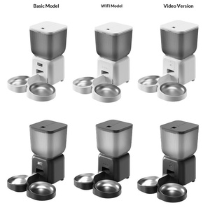 Comedero Automático <span class=keywords><strong>para</strong></span> Mascotas con Dos Tazones y Dispensador <span class=keywords><strong>de</strong></span> Comida Automático, Dispensador <span class=keywords><strong>de</strong></span> Comida Translúcido <span class=keywords><strong>para</strong></span> Perros y <span class=keywords><strong>Gatos</strong></span>, Máquina <span class=keywords><strong>de</strong></span> Alimentación Inteligente - Product Image 6