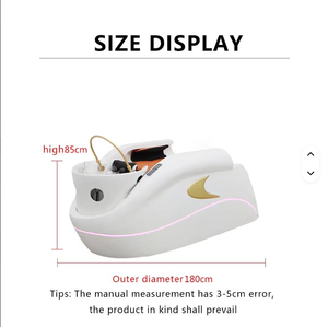 Wss 2025 Sober Cama de Lujo para Lavado de Cabello con Masaje Eléctrico 4D de Cuerpo Completo y Spa Capilar con Calefacción - Product Image 5