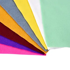 Polyester wadding Polyester 3mm keçe yüksek kaliteli keçe kumaş rulo parçaları endüstriyel keçe polyester olmayan dokuma renkli keçe