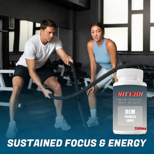 Geliştirilmiş kemik yoğunluğu beyin fonksiyonu Optimaizer Chaga Lion Mane mantar tozu kapsülleri besleyici sağlık takviyesi - Product Image 3