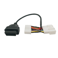 Cable de diagnóstico de coche obd2, escáner de lector de código de error, macho a hembra, de 16 Pines, Producción Profesional de fábrica