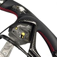 Volant en cuir personnalisé avec affichage LED du régime moteur pour Cadillac CTS CTSV ATS ATSV Coupé, accessoires de voiture sport
