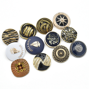 Wear Resistant Eco-Friendly Metal Shank <b>Buttons</b> Square Rectangle Original Metal Material Tailor Supplies For Formal Suit Blazer - Product Image 3
