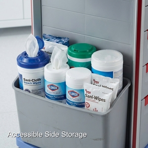 Chariot médical ergonomique à pousser à la main par Keling Medical pour une maniabilité aisée en milieu hospitalier - Product Image 6