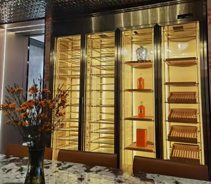 Vente chaude 2025 - <span class=keywords><strong>Cave</strong></span> <span class=keywords><strong>à</strong></span> <span class=keywords><strong>vin</strong></span> avec compresseur Embraco - Armoire en acier inoxydable 304 avec contrôle <span class=keywords><strong>de</strong></span> l'humidité et <span class=keywords><strong>de</strong></span> la température - Product Image 1