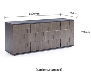 High Quality Bespoke Furniture Wooden Console <b>Cabinet</b> Modern <b>Buffet</b> <b>Cabinet</b> for Home Use - Product Image 4