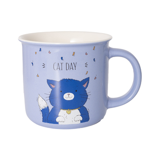 Taza de café de cerámica de imitación esmaltada Tazas Con Diseno Regalo Taza <span class=keywords><strong>Para</strong></span> <span class=keywords><strong>Cafe</strong></span> - Product Image 3