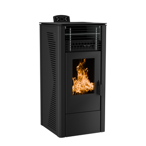 Fabricantes venta 11KW hierro fundido madera cohete estufa moderna calefacción interior <span class=keywords><strong>Pellet</strong></span> chimenea instalación independiente - Product Image 5
