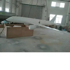 大型グラスファイバー航空機モデル彫刻展示用グラスファイバー飛行機モデルディスプレイ