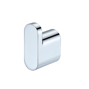 Moderno Gancho de Pared de Aleación de Zinc Cromado, Gancho Individual para Baño del Hogar - Product Image 1